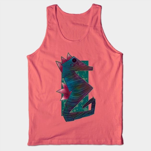 Hippocampus - MKZ Tank Top by MIKEZ